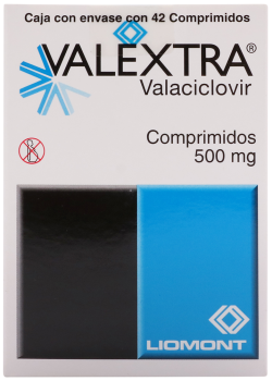 VALEXTRA 500 MG 42 TABS