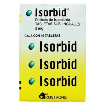 ISORBID SORBITRATE ISOSORBIDE DINITRATE SUBLINGUAL 5 MG 40 TABS
