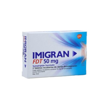 IMITREX IMIGRAN SUMATRIPTAN 100MG 2 TABS
