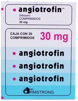 CARDIZEM ANGIOTROFIN DILTIAZEM 30 MG 60 TABS