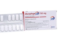 GLUCOPHAGE XR METFORMIN 750 MG 30 TABS