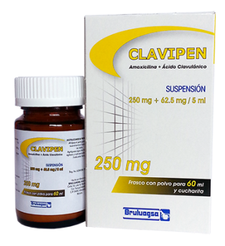 AUGMENTIN AMOXICILLIN / CLAVULANATE ACID GENERIC SUSP 250 MG 60 ML