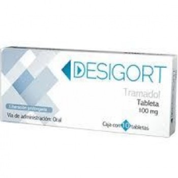 DESIGORT TRAMADOL ER GENERIC 100 MG 20 TABS