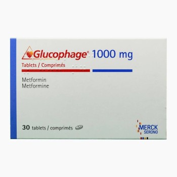GLUCOPHAGE METFORMIN 1000 MG 30 TABS