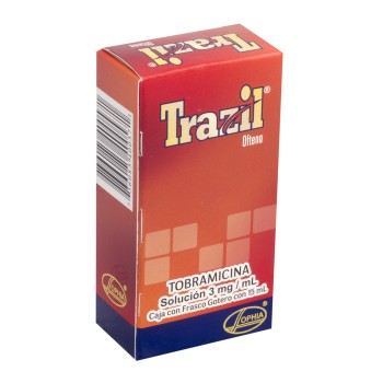 TRAZIL TOBRAMYCIN OPHTHALMIC SOL. 3 ML 15 ML