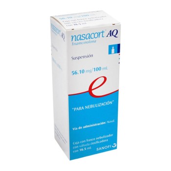 NASACORT AQ SUSPENSION TRIAMCINOLONE 56.10 MG 16.5 ML