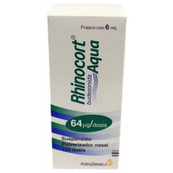 RHINOCORT AQUA BUDESONIDE NASAL SPRAY 64 MG 6 ML 120 DOSAGES