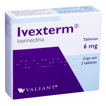 STROMECTOL IVEXTERM IVERMECTIN 6 MG 2 TABS