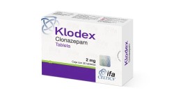 KLONOPIN KLODEX CLONAZEPAM 2MG 30 TABS