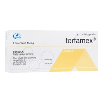 DISEBSIN TERFAMEX PHENTERMINE 15 MG 30 CAPS