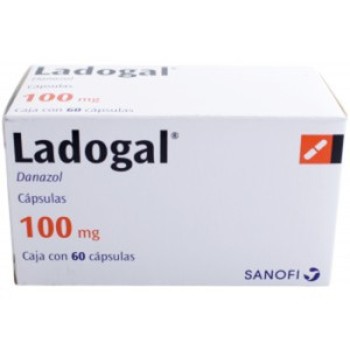 DANAZOL LADOGAL 100 MG 60 CAPS