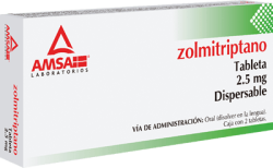 ZOMIG ZOLMITRIPTAN GENERIC 2.5 MG 6 TABS