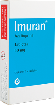 IMURAN AZATHIOPRINE 50 MG 25 TABS