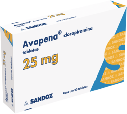 AVAPENA CLHOROPYRAMINE 25 MG 40 TABS