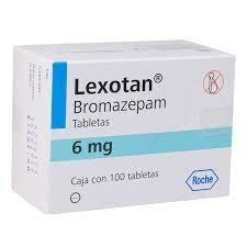 LEXOTAN BROMAZEPAM 6 MG 100 TABS.