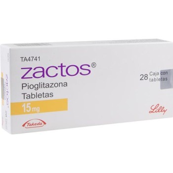 ACTOS ZACTOS PIOGLITAZONE ZACTOS PIOGLITAZONE 15 MG 28 TABS