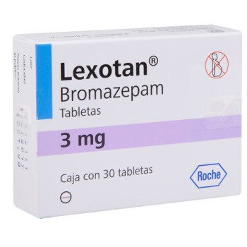 LEXOTAN BROMAZEPAM 3 MG 30 TABS.
