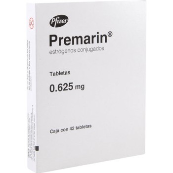 PREMARIN CONJUGATED ESTROGENS .0625 MG 42 TABS