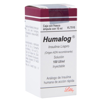 HUMALOG INSULIN  FA 10 ML 100UI/ML
