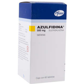 AZULFIDINE SULFASALAZINE 500 MG 60 TABS