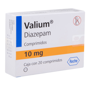 VALIUM DIAZEPAM 10 MG 20 TABS