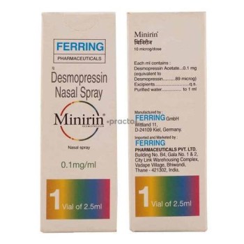 MINIDIM DESMOPRESSIN SPRAY 2.5 ML