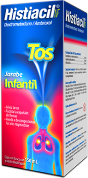 HISTIACIL NF DEXTROMETHORPHAN HYDROBROMIDE 225 MG / AMBROXOL HYDROCHLORIDE 225 MG / 150 ML SYRUP