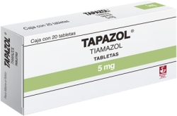 TAPAZOLE TLAMAZOL 5 MG 40 TABS