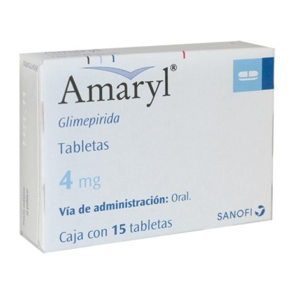 AMARYL GLIMEPIRIDE 4 MG 30 TABS