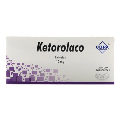 SUPRADOL KETOROLAC GENERIC 10 MG 10 TABS