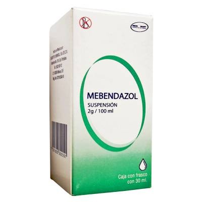 MEBENDAZOLE GENERIC SUSP 2 G / 100 ML 30 ML