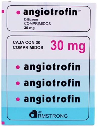 CARDIZEM ANGIOTROFIN DILTIAZEM 30 MG 60 TABS
