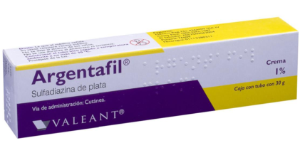 ARGEMOL ARGENTAFIL SILVER SULFADIAZINE CREAM 1% 30 G