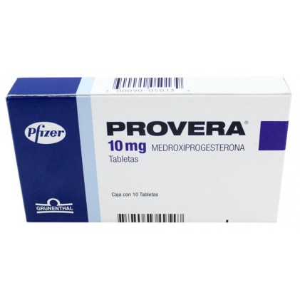 PROVERA MEDROXYPROGESTERONE 10 MG 30 TABS