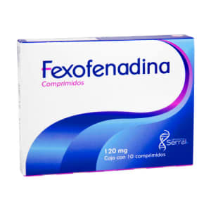 ALLEGRA FEXOFENADINE GENERIC 120 MG 10 TABS