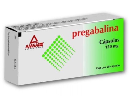 LYRICA PREGABALIN GENERIC 150 MG 28 CAPS.