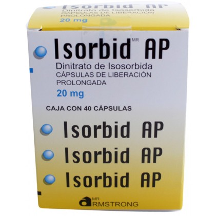 ISORBID SORBITRATE ISOSORBIDE DINITRATE AP 20 MG 40 TABS