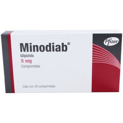 GLUCOTROL MINODIAB GLIPIZIDE 5 MG 30 TABS