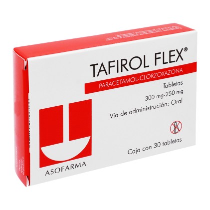 TAFIROL FLEX DICLOFENAC / PARACETAMOL 300/250 MG 30 TABS