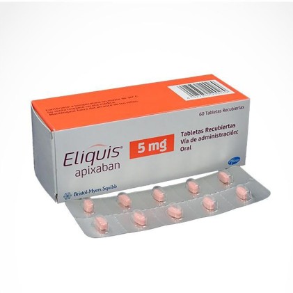 ELIQUIS APIXABAN 5 MG 60 TABS