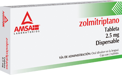 ZOMIG ZOLMITRIPTAN GENERIC 2.5 MG 6 TABS