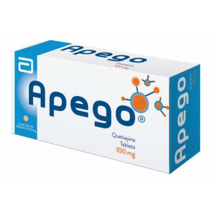 SEROQUEL APEGO QUETIAPINE 100 MG 30 TABS