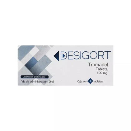 DESIGORT TRAMADOL ER GENERIC 100 MG 10 TABS