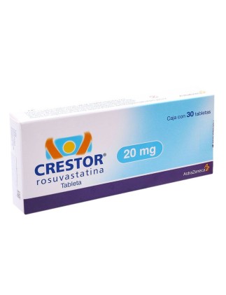 CRESTOR ROSUVASTATIN 20 MG 30 TABS