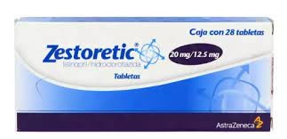 PRINZIDE ZESTORETIC LISIN HYDROCHLOROTHIAZIDE  20/12.5 MG 28 TABS