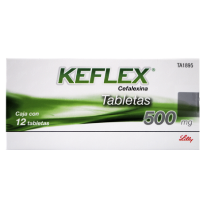KEFLEX CEPHALEXIN 500 MG 12 TABS