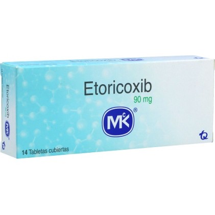 ARCOXIA ETORICOXIB GENERIC 90 MG 7 TABS