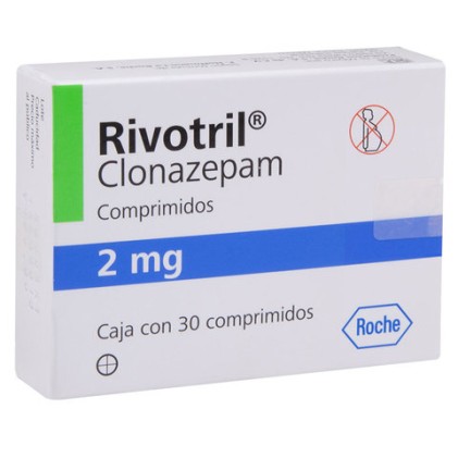 KLONOPIN RIVOTRIL CLONAZEPAM 2 MG 30 TABS