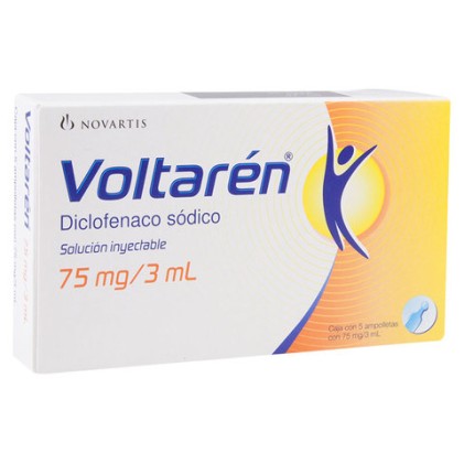 VOLTAREN DICLOFENAC 75 MG /3 ML 5 AMPOULES