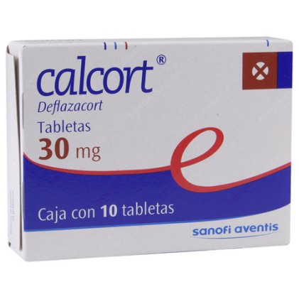 CALCORT DEFLAZACORT 30 MG 10 TABS